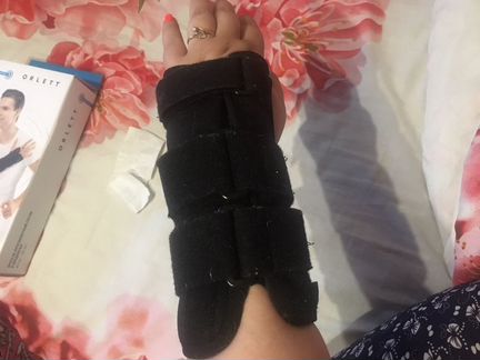 Ортез на лучезапястный сустав левый, размер L