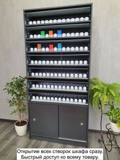 Шкаф для сигарет на 91 позицию с накопителем