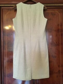 Льняное платье-футляр