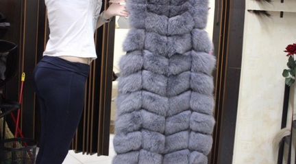 Жилетка из песца