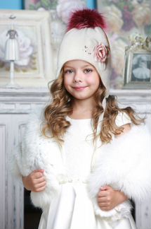 Шапка Dan&Dani, р.50-52,варежки, шарф, рейтузы