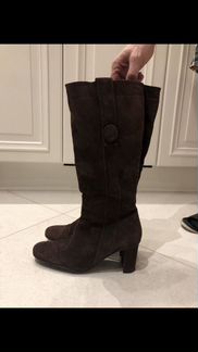 Сапоги замша 41р