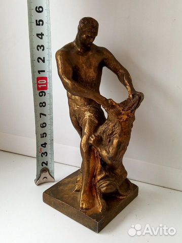 Статуэтка. скульптура. самсон. шпиатр. СССР