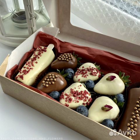 Клубника в шоколаде подарки