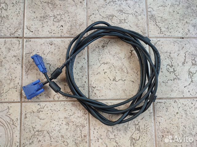 Кабель VGA-VGA длина 4.5 метра (Для мониторов, тв)