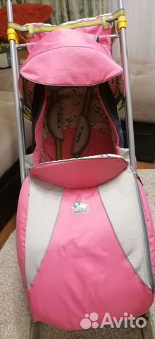 Детские санки коляска