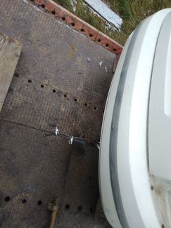 Задний бампер на шкоду fabia