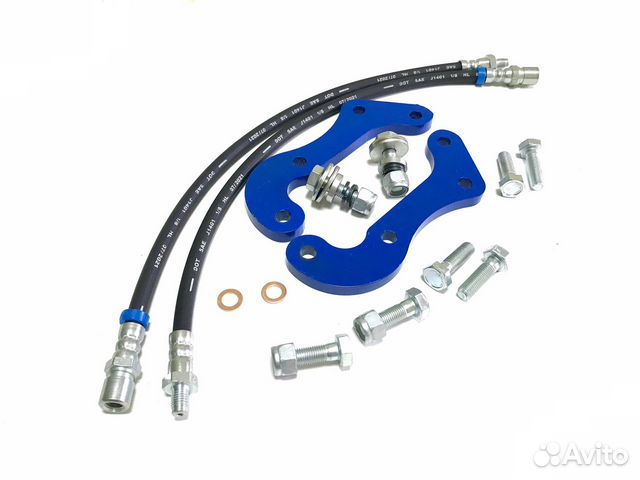 Переходные пластины на ниву под суппорта 2108