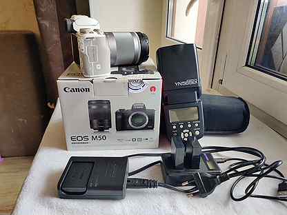 Фотоаппарат Canon M50 kit 18-150 mm