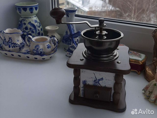 Кофемолка винтаж Европа Голландия 70е гг