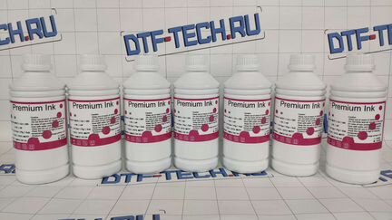 DTF чернила (краска) Magenta Пурпурный Красный для