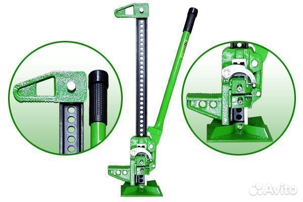 Домкрат реечный 3 т высота подъема 650мм
