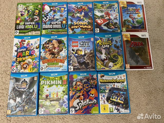 Wii U и Wii игры