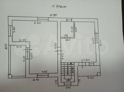 Коттедж 191,4 м² на участке 22,1 сот.