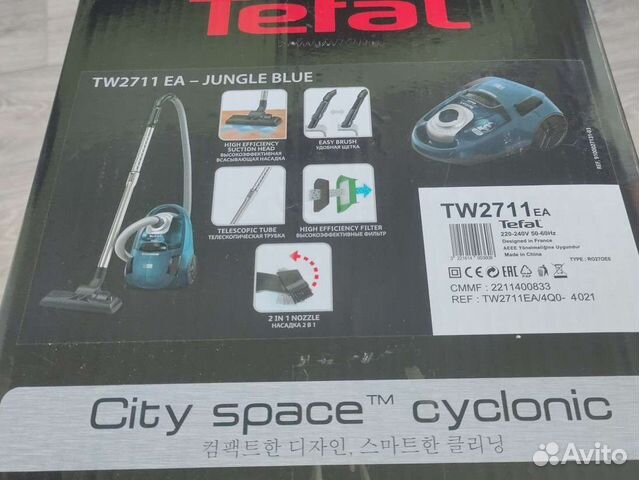 Пылесос tefal