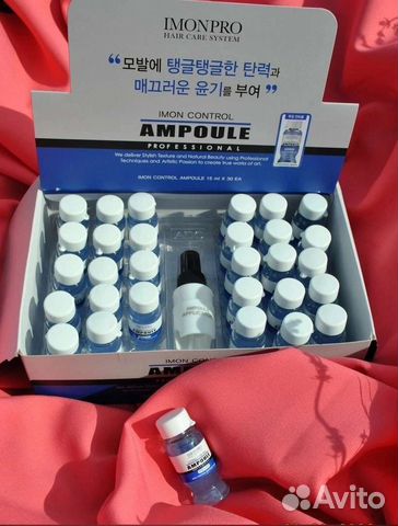 Ампулы от выпадения волос Корея