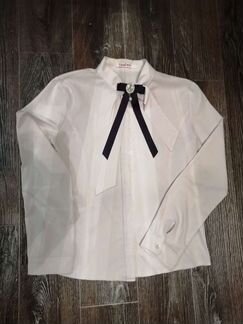Блузка белая для девочек