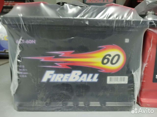 Аккумулятор Fire Bal 60A Доставка