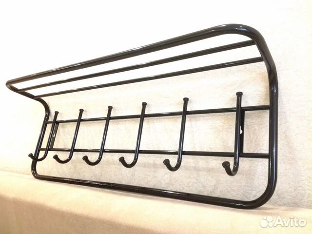 Вешалка с полкой 60 см