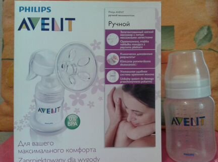 Молокоотсос ручной philips avent SCF310/20
