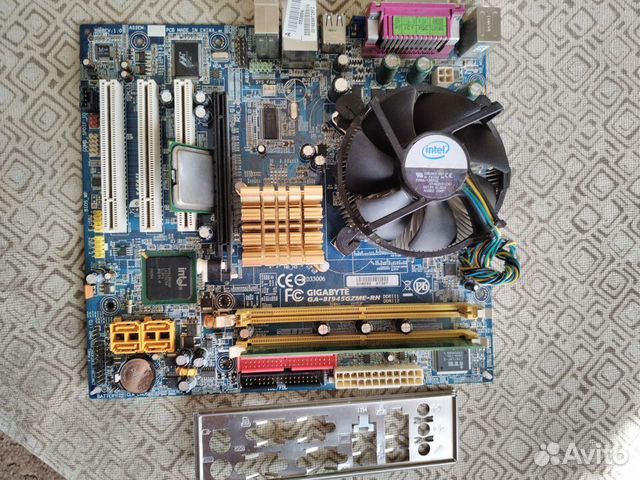 Gigabyte 8i945gzme rh совместимость процессоров