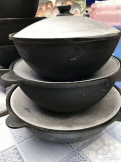 Узбекски казан чугунный