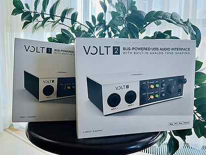 Universal audio volt 1 и volt 2