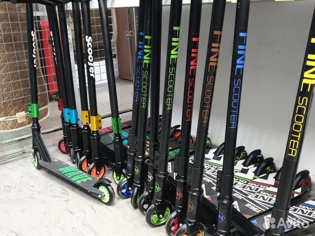 Трюковый самокат Облегчённый