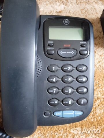 Стационарный телефон с аон