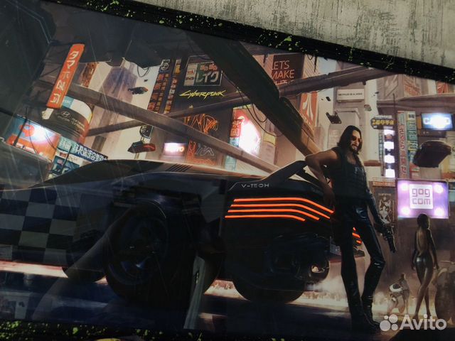 Игровой плакат Cyberpunk 2077