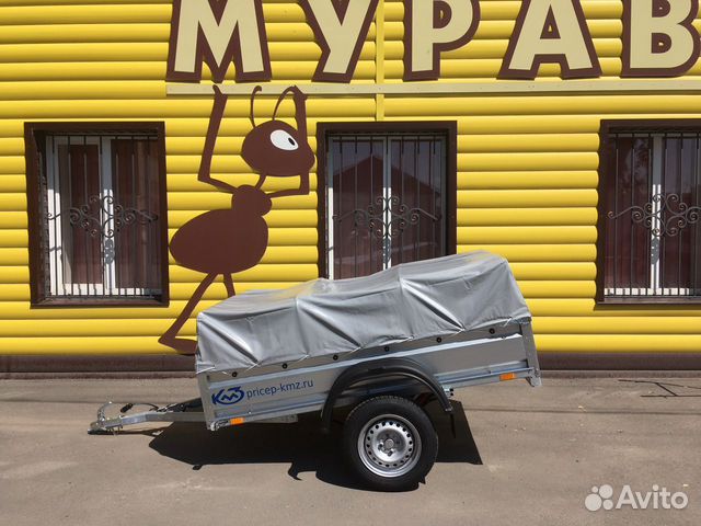 Прицеп кмз Классика-М 2,0*1,25м усиленный б/к