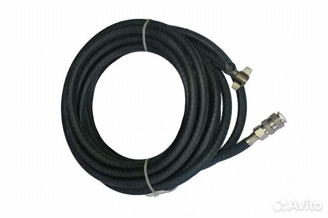 Шланг подкачки колеса 24м резиновый 20атм