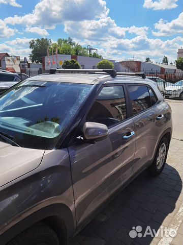 Поперечины LUX Bridge silver крыло для Creta 2021