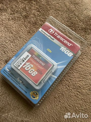 Карта памяти cf compactflash 16gb 133x новая