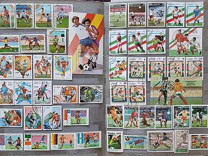 Коллекция почтовых марок Спорт, Футбол