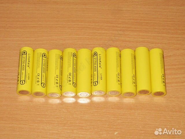 Аккумуляторы 18650 26650 21700 18500