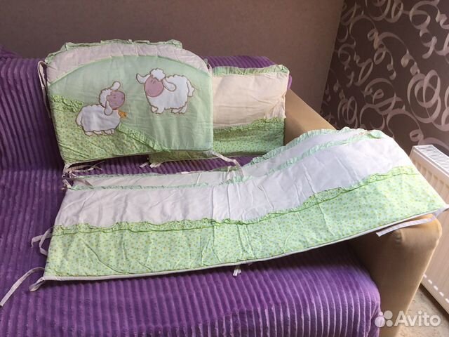 Бортики в детскую кроватку