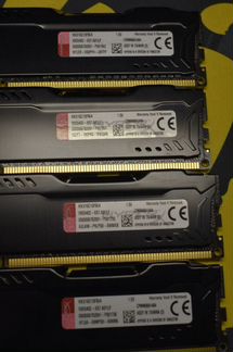 Kingston HyperX Fury DDR3 4x4GB комплект