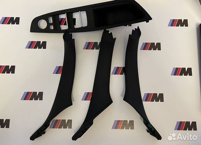 Накладки внутренние дверные ручки bmw f10