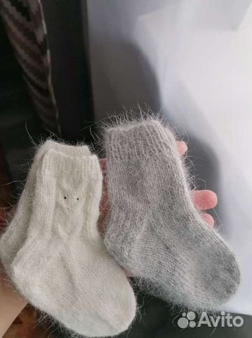 Пуховые носки детские
