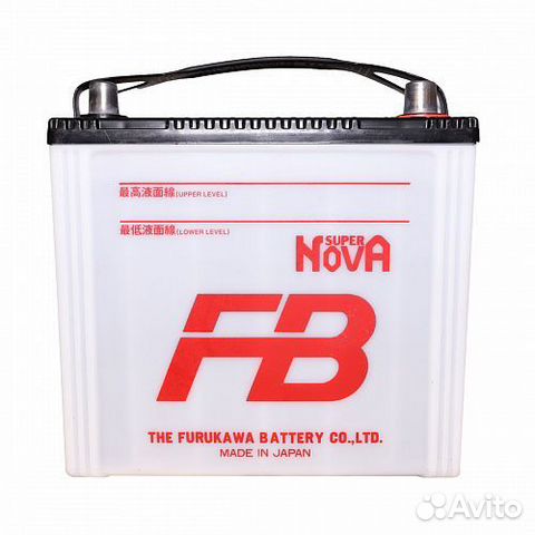 Аккумулятор FB 75D23L 65Ач Тойота Рав4, Хайлендер