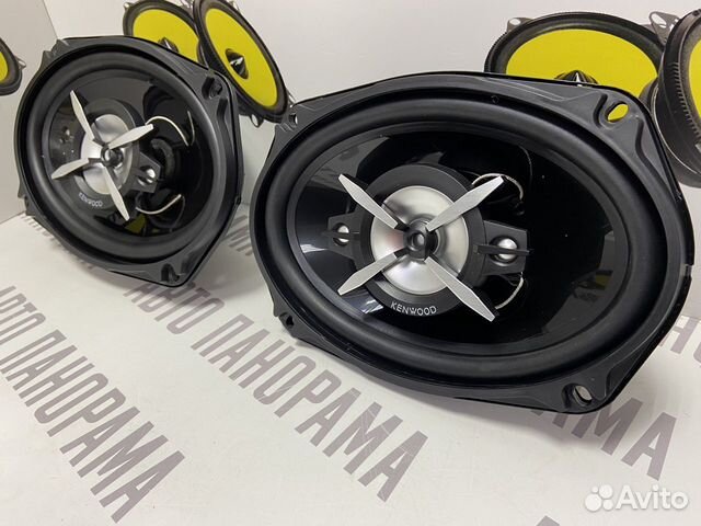 Овальные динамики “Kenwood”