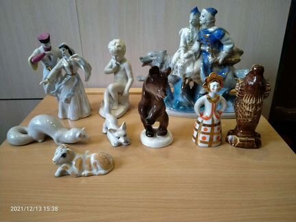 Статуэтки фарфор СССР