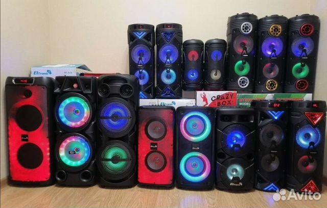 Портативная колонка большая мощная