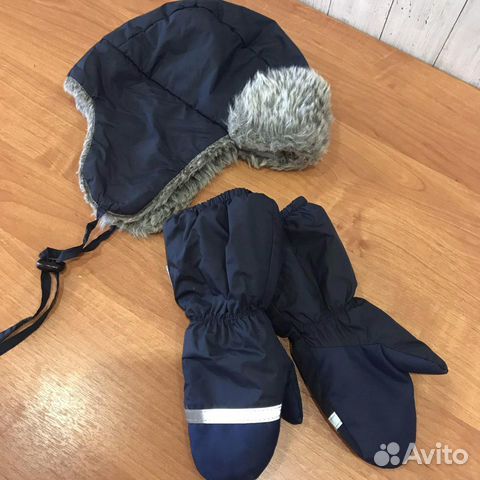 Детские Варежки краги рукавицы Lenne 2 и шапка