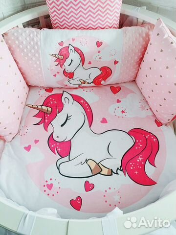 Бортики для детской кроватки