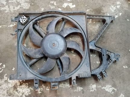 Вентилятор радиатора на Опель Корса С 03г
