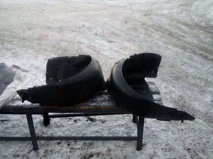 Подкрыльник задний левый правый Шкода Рапид