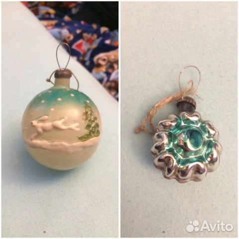 Ёлочные игрушки СССР