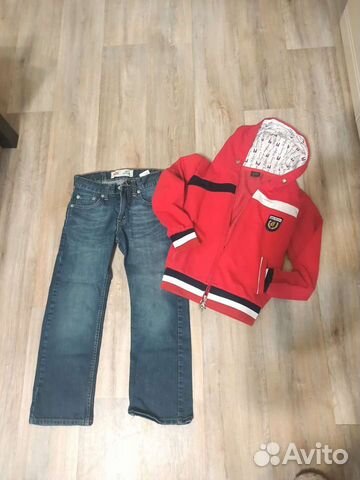 Фирменные вещи на мальчика 128-134